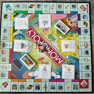 2005 Hasbro Monopoly SpongeBob Edition